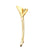 1960's Tiffany & Company 18 Karat Yellow Gold Calla Lily Stick Pin