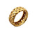 1995 Tiffany & Co. Basket Weave 18 Karat Yellow Gold Band Ring, Size 8