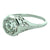 Art Deco Old European Diamond Filigree Engagement Ring