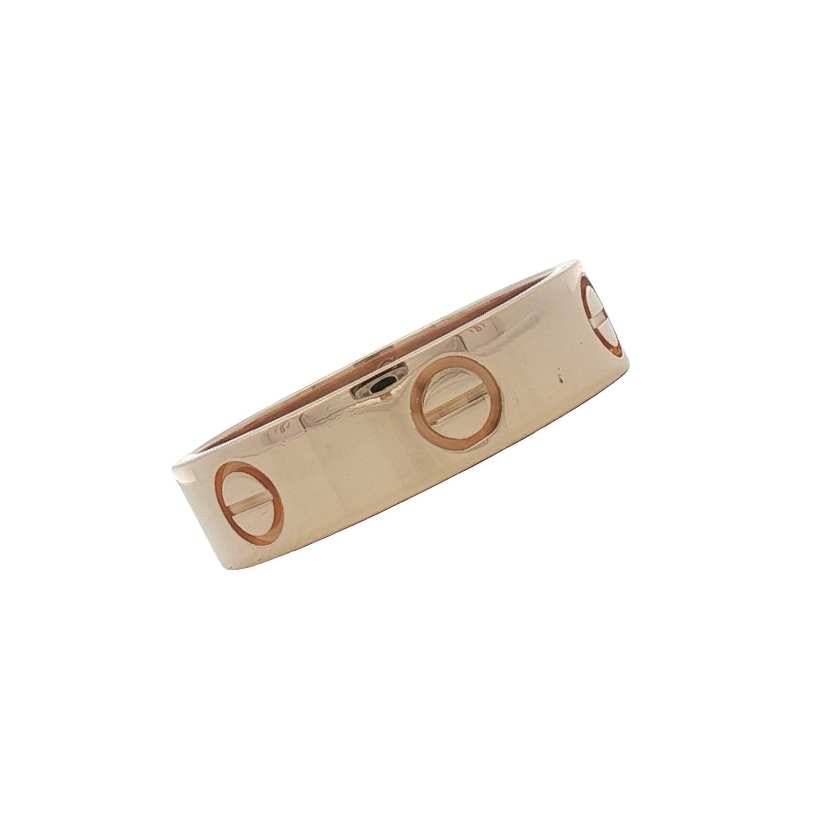 Cartier Classic Love Wedding Band Ring Size 57 B&Ps