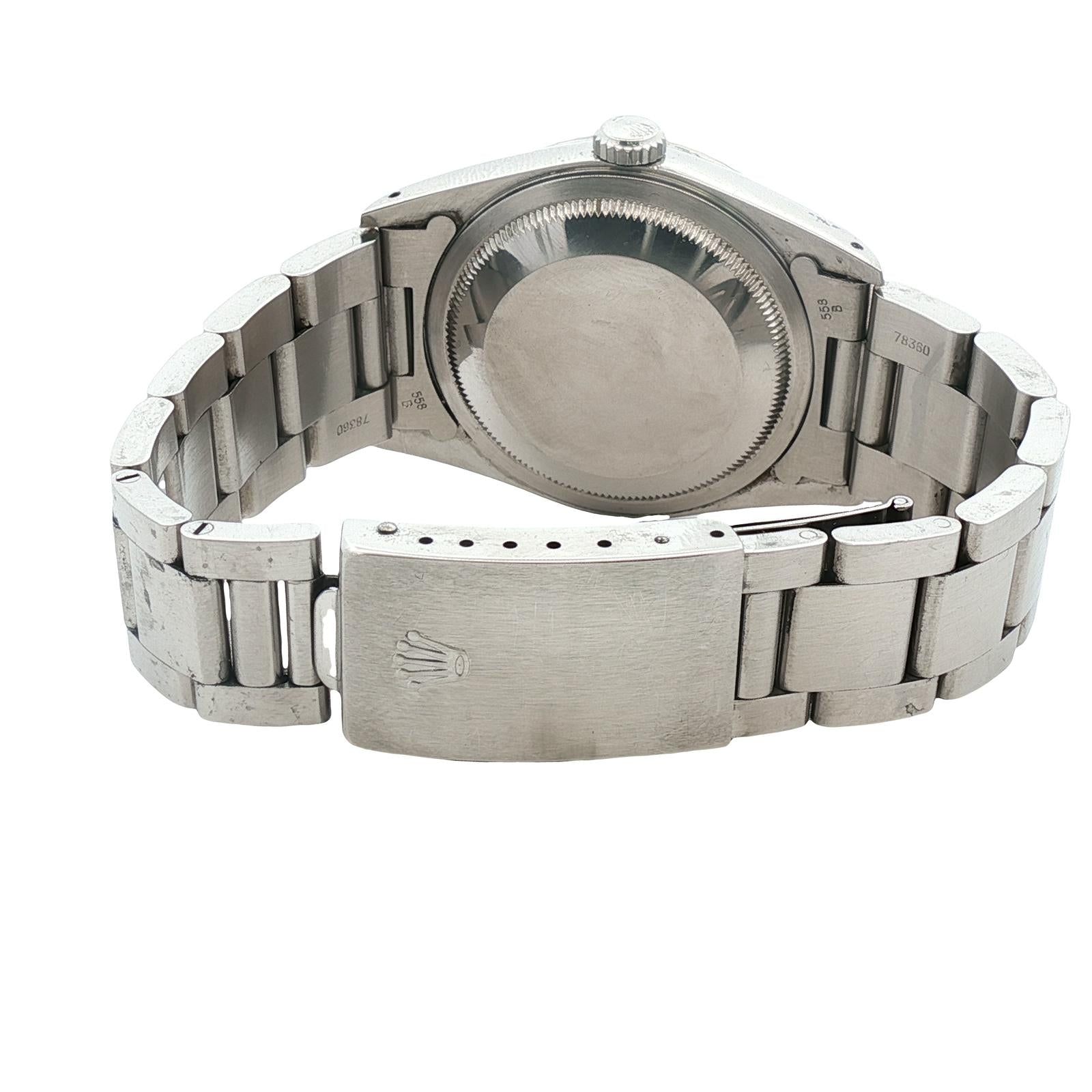Rolex Datejust 36mm 16220 Silver Dial Oyster Bracelet Circa 1991