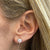 2.01 CTW Diamond Stud Earrings GIA Certified E/SI1 Triple Excellent