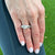 1.67 CT Old European Diamond Platinum Engagement Ring