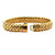 1995 Tiffany & Co. 18 Karat Yellow Gold Vannerie Basket Weave Link Bracelet