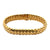 1995 Tiffany & Co. 18 Karat Yellow Gold Vannerie Basket Weave Link Bracelet