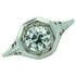 Art Deco Old European Diamond Filigree Engagement Ring