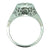 Art Deco Old European Diamond Filigree Engagement Ring