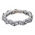 Set of Three Diamond Stacking Band Rings 18KYG/Platinum