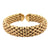 Italian Tubogas Flexible 14 Karat Yellow Gold Cuff Bracelet