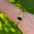 Kieselstein-Cord Onyx Black Intaglio 18KYG Hinged Cuff Bangle Bracelet