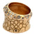 Pomellato Cocco Diamond 18 Karat Rose Gold Wide Band Ring