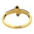 Diamond Onyx 18 Karat Yellow Gold Vintage Hinged Bangle Bracelet