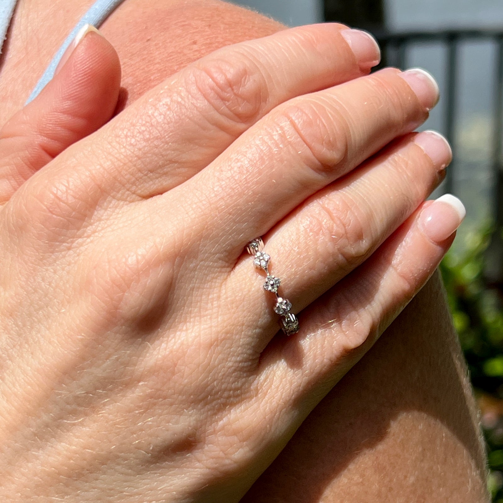 Modern eternity ring on sale