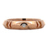 Tiffany & Co. Atlas Diamond 18KYG X Closed Band Ring Size 8.5