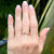 Tiffany & Co. Paloma Picasso 18KYG Olive Leaf Band Ring Size 8