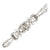 1940's Diamond Platinum Vintage Estate Bracelet 14.50 CTW