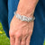 1940's Diamond Platinum Vintage Estate Bracelet 14.50 CTW