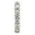 2.70 CTW Round Brilliant Cut Diamond Eternity Wedding Band 18KWG Size 3.75