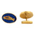 David Webb Lapis Lazuli 18 Karat Yellow Gold Fish Cufflinks