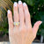 Yellow Fancy Radiant Diamond Engagement Ring by Jewels By Star 18KYG/Platinum