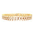 8.00 CTW Round Brilliant Diamond 18 Karat Yellow Gold Link Bracelet