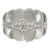 David Webb Diamond Carved Rock Crystal Vintage Cocktail Ring