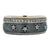 Wellendorf Blueberry Diamond Enamel Spinning Wedding Band Ring