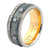 Wellendorf Blueberry Diamond Enamel Spinning Wedding Band Ring
