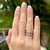 Diamond Insert Wrap 14 Karat White Gold Band Ring