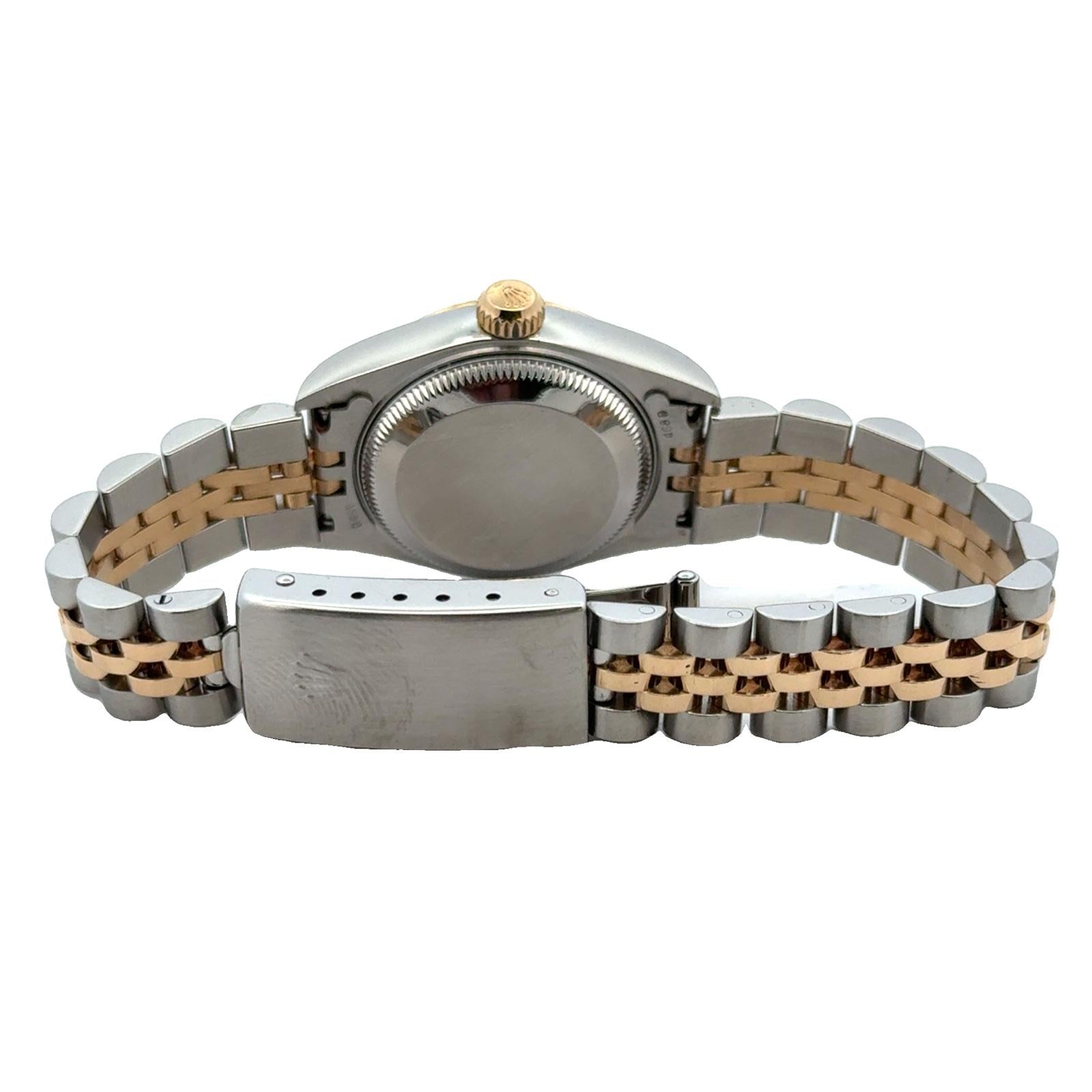 Rolex Datejust Ladys 26mm 79173 Stainless Steel 18KYG Circa 2002