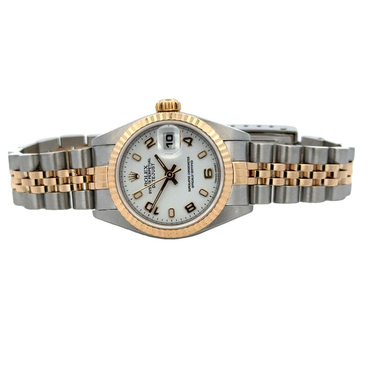 Rolex Datejust Ladys 26mm 79173 Stainless Steel 18KYG Circa 2002