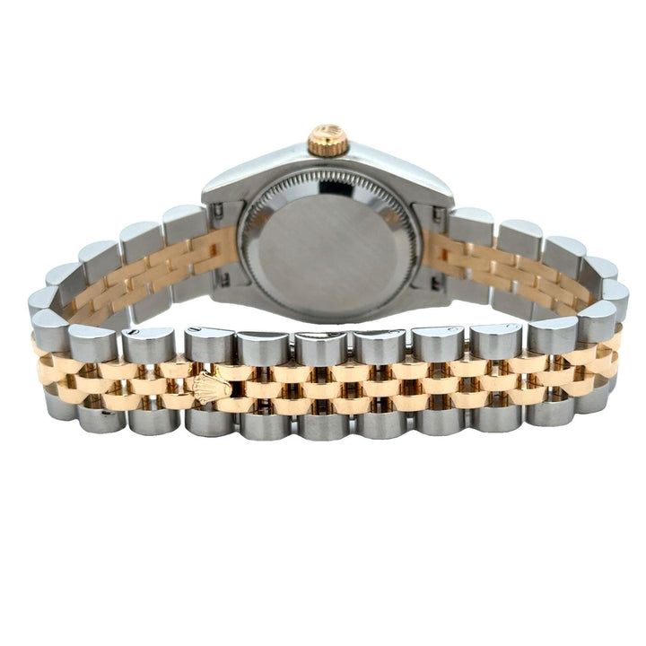Rolex Ladys 26mm Datejust 179173 Mother Of Pearl Diamond Dial Two-Tone Modern