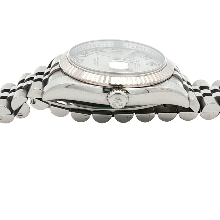 Rolex Datejust 36mm 116234 Rhodium Roman Dial Jubilee Bracelet Circa 2007