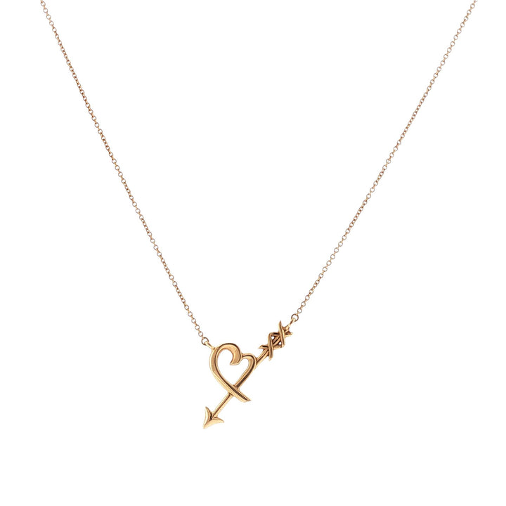 Tiffany & Company Paloma Picasso Heart & Arrow Necklace