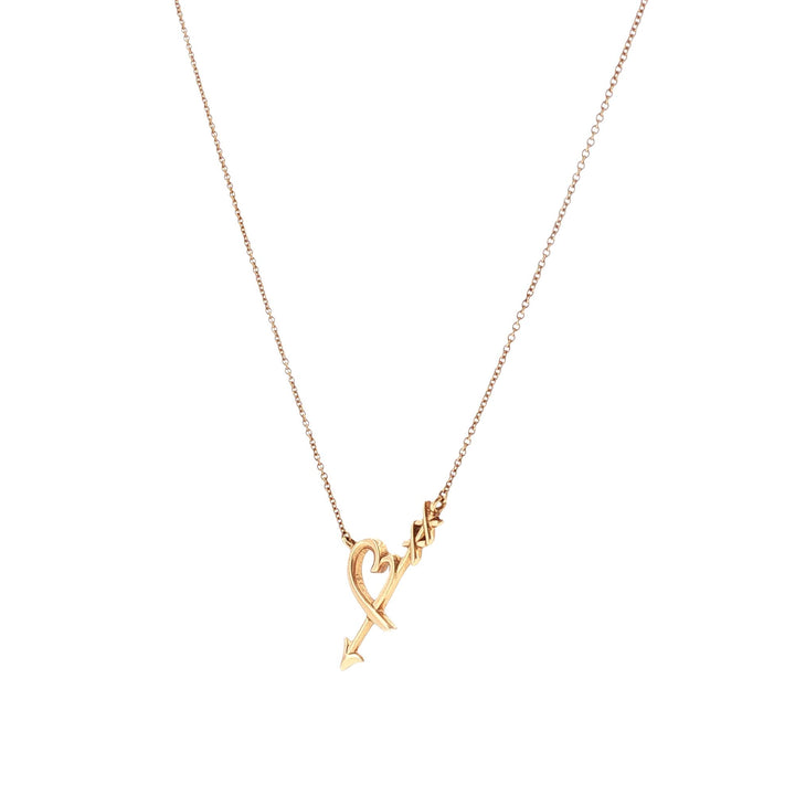 Tiffany & Company Paloma Picasso Heart & Arrow Necklace