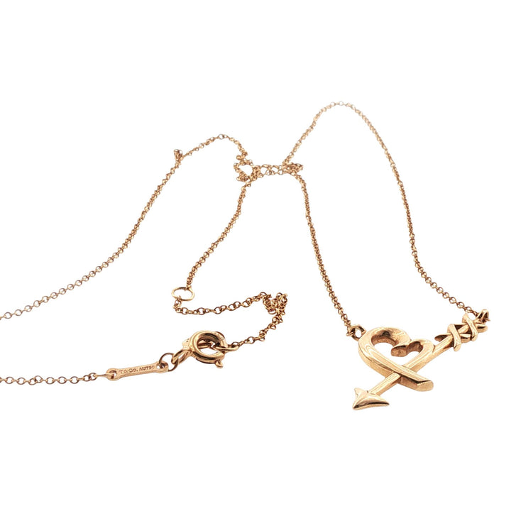 Tiffany & Company Paloma Picasso Heart & Arrow Necklace