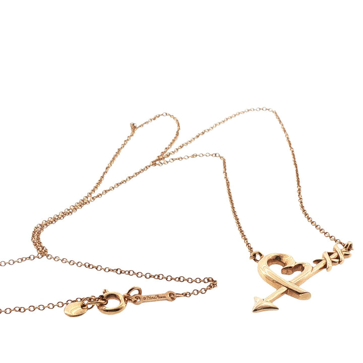 Tiffany & Company Paloma Picasso Heart & Arrow Necklace