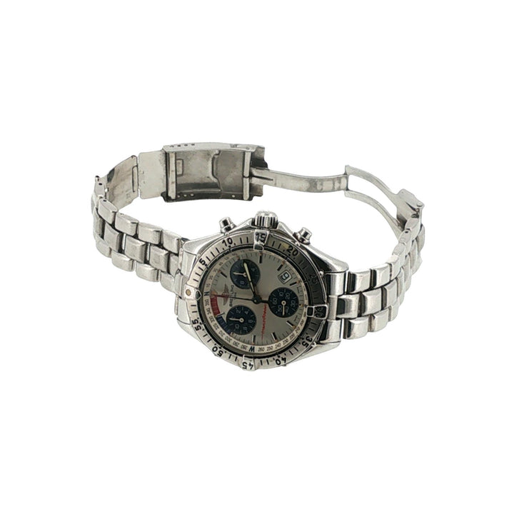 Breitling Transocean Chronograph 42mm Quartz Stainless Steel Watch