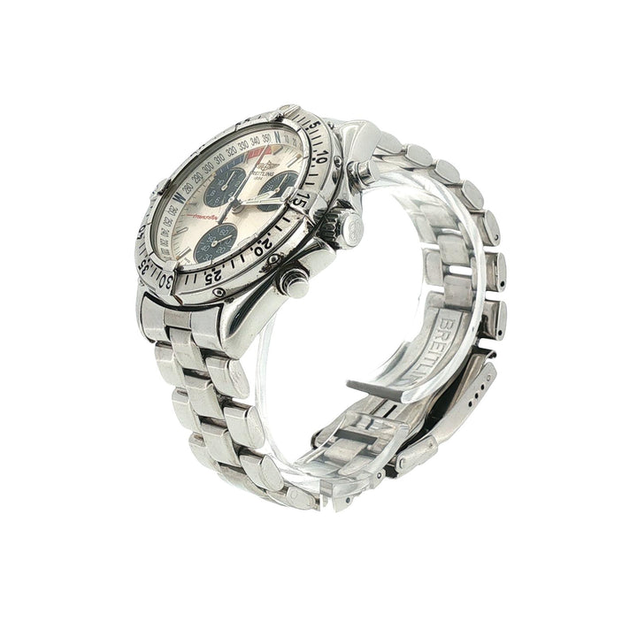 Breitling Transocean Chronograph 42mm Quartz Stainless Steel Watch