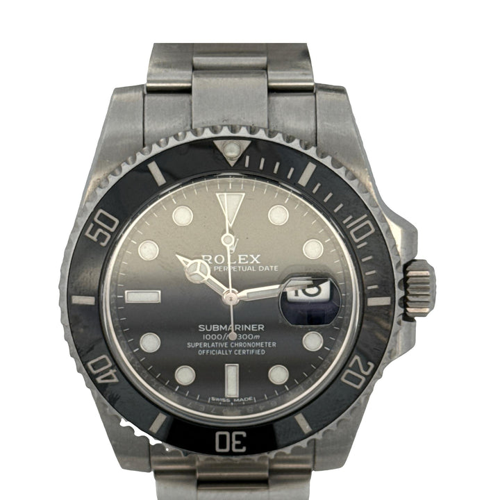 Rolex Submariner Date 116610 40mm SS Black Bezel/Dial Watch with Tags