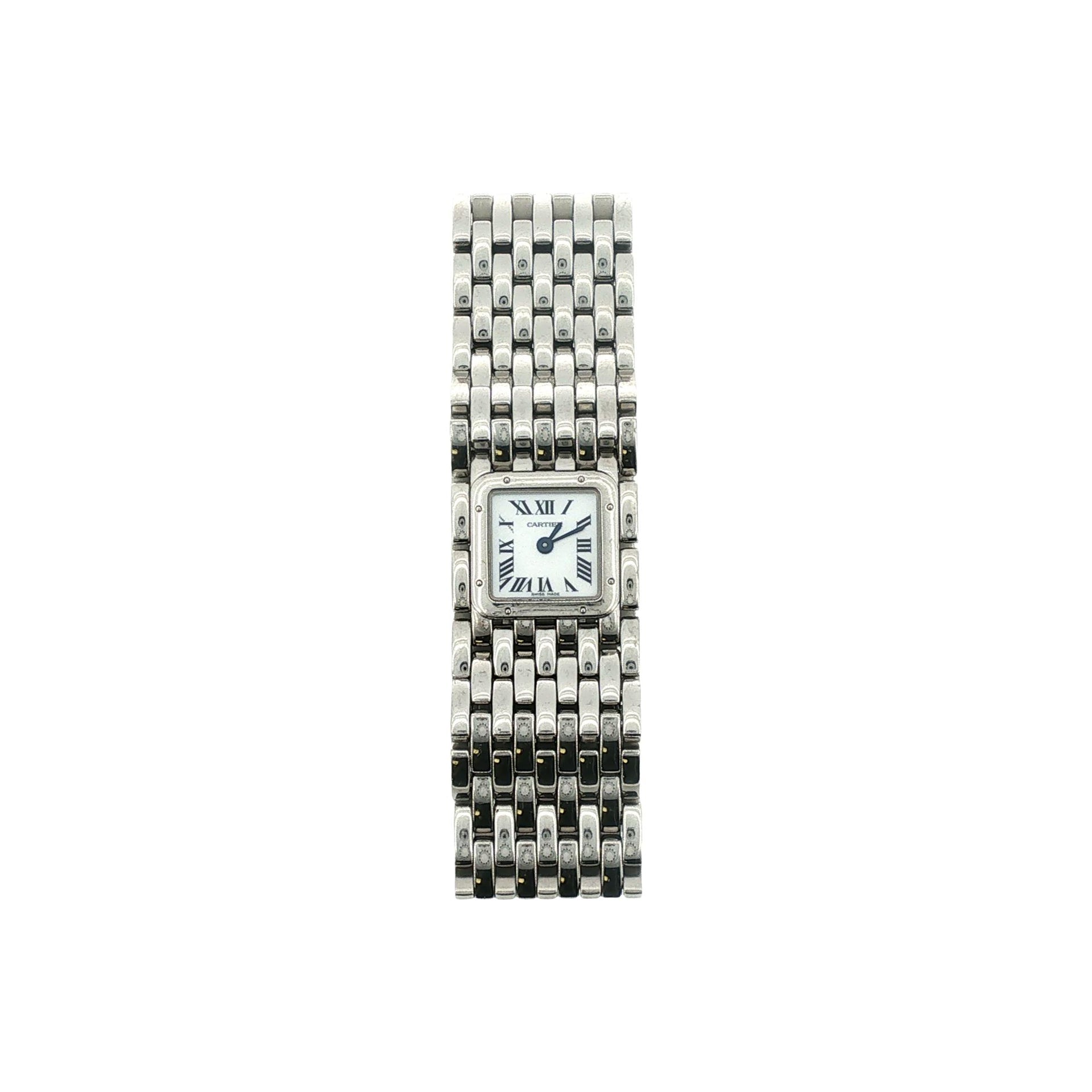 Cartier Panthère Ruban Stainless Steel Ladies Watch