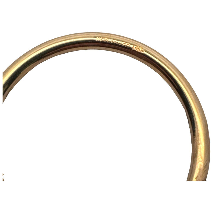 Tiffany & Company 14 Karat Yellow Gold Key Ring