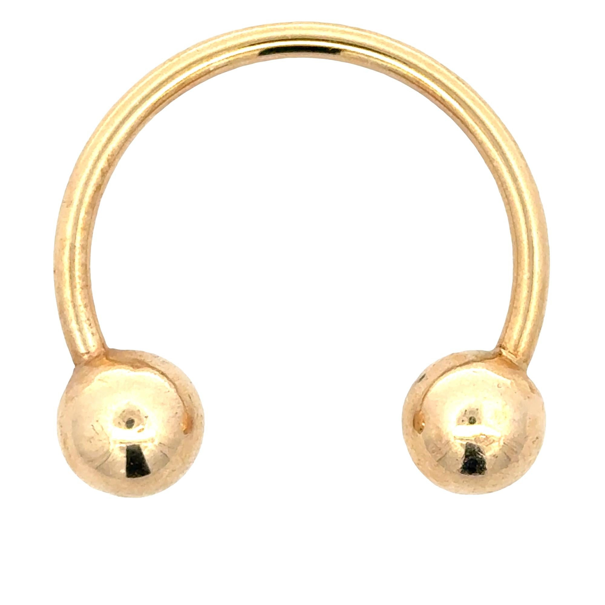 Tiffany & Company 14 Karat Yellow Gold Key Ring