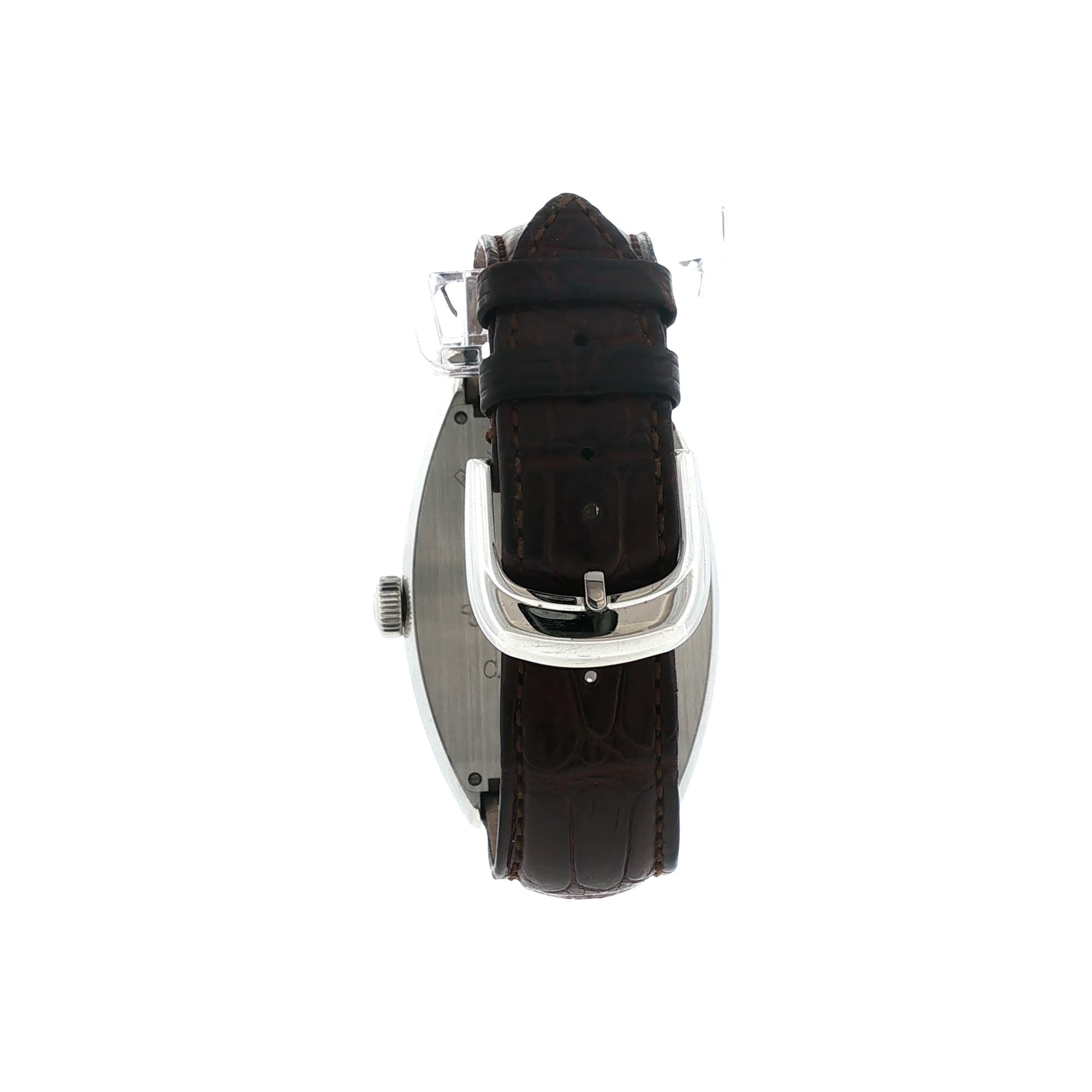 Franck Muller Casablanca 8880 C DT Steel Leather Automatic Watch