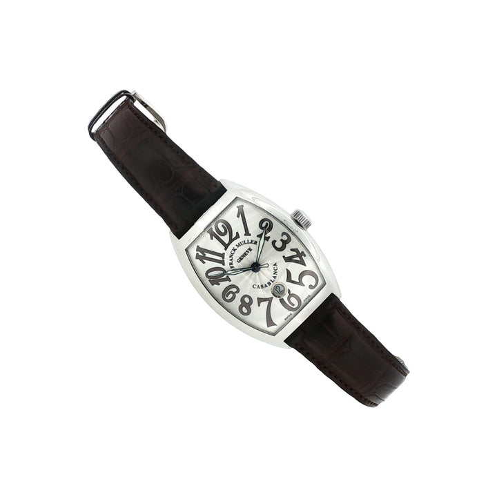 Franck Muller Casablanca 8880 C DT Steel Leather Automatic Watch