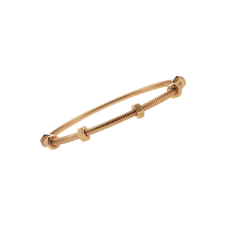Cartier Écrou de Cartier 18 Karat Rose Gold Bracelet Size 20 Box & Papers