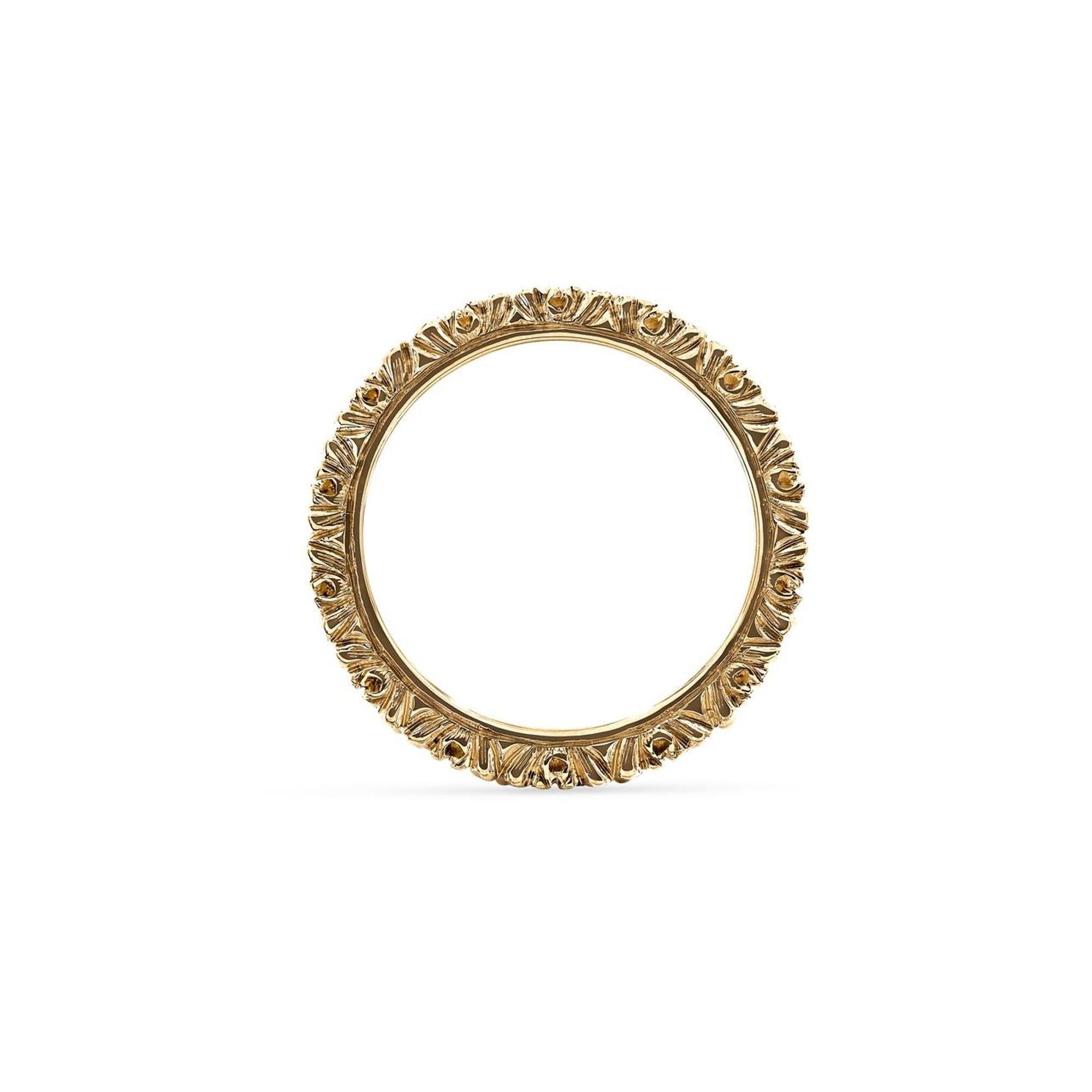 Buccellati Scacchi Eternelle Diamond Wide Band Ring Size 6.5 18 Karat Gold New