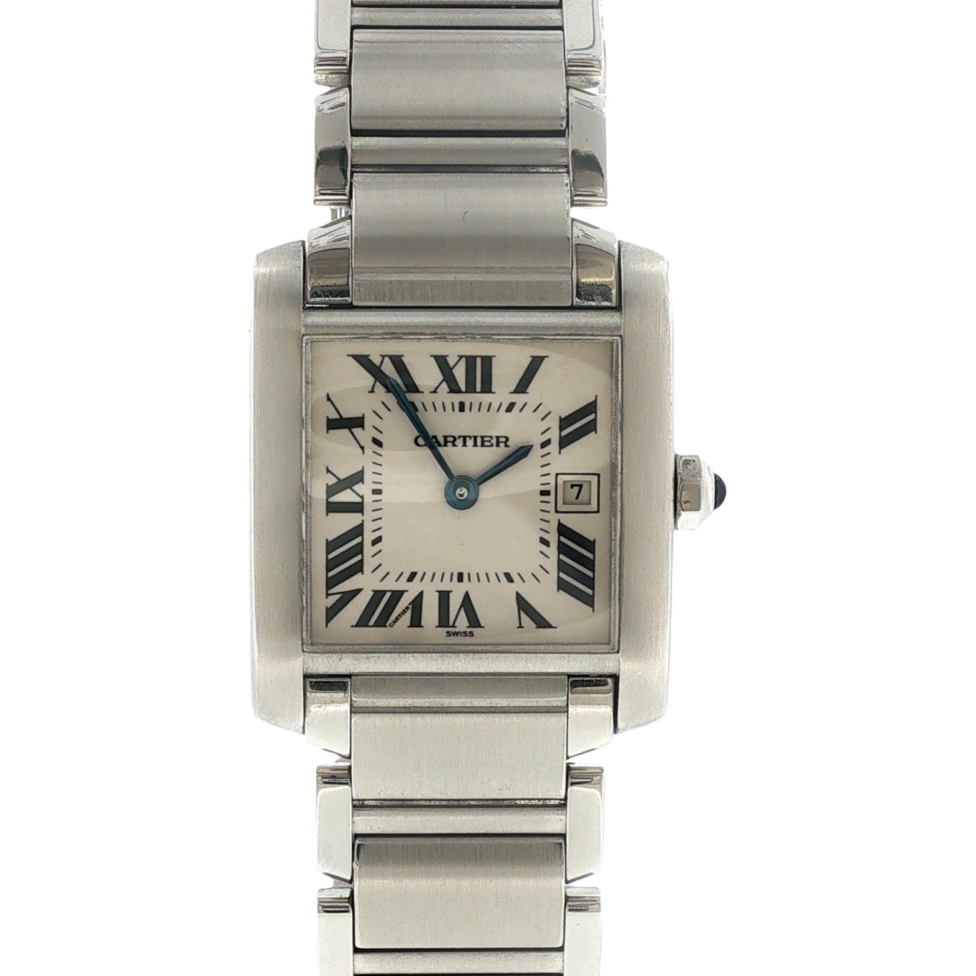 Cartier Tank Française Stainless Steel Medium Watch