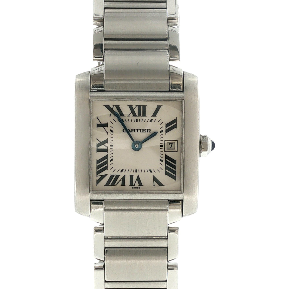 Cartier Tank Française Stainless Steel Medium Watch