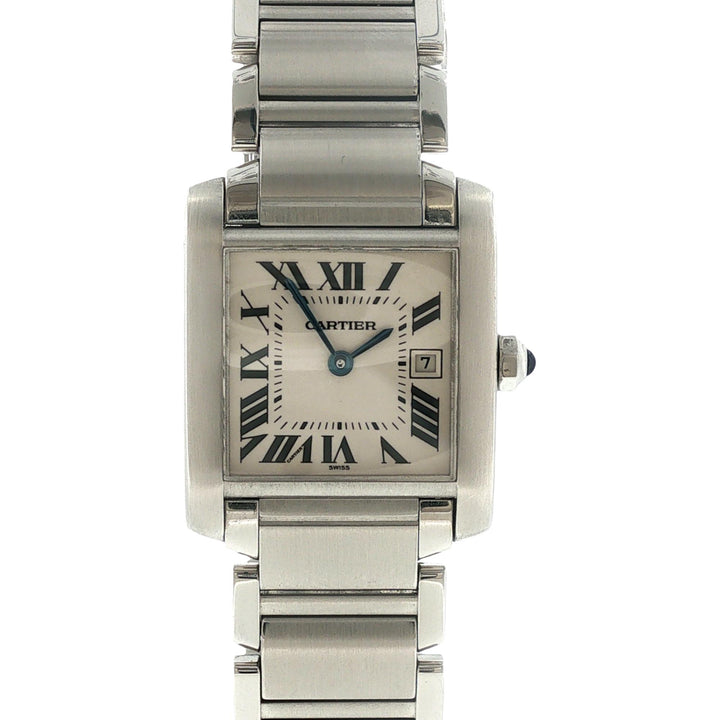 Cartier Tank Française Stainless Steel Medium Watch